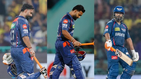 LSG skipper Rishabh Pant has crossed 25-mark in IPL 2025 only once. (Sportzpics for IPL)