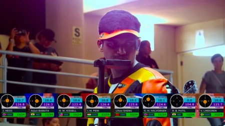 Rudrankksh Patil opted not to take the 12th shot in the 10m air rifle final at the ISSF Shooting World Cup in Lima. (Screengrab via ISSF YouTube)