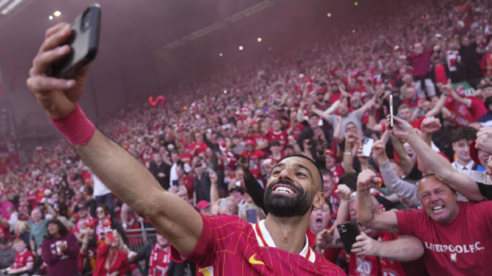 Mohamed Salah’s viral goal selfie for Liverpool was part of a Google Pixel collab? | Football News Mohamed Salah’s viral goal selfie for Liverpool was part of a Google Pixel collab? | Football News