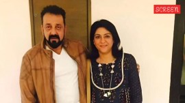 Sanjay Dutt and Priya Dutt