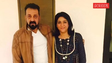 Sanjay Dutt and Priya Dutt