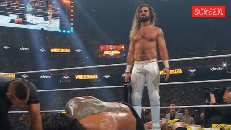 Seth Rollins wins at WWE Wrestlemania 41