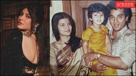 Shruti Haasan with parents Kamal Haasan and Sarika