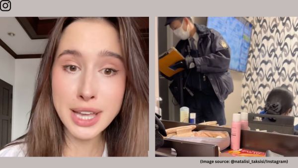 Shocked and panicked, Taksisi immediately reported the incident to the hotel staff, who then called the police (Image source: @natalisi_taksisi/Instagram)