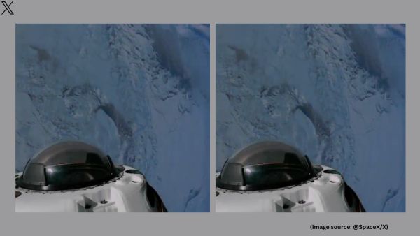 The astronauts will carry out 22 research projects aimed at exploring human health in space (Image source: @SpaceX/X)