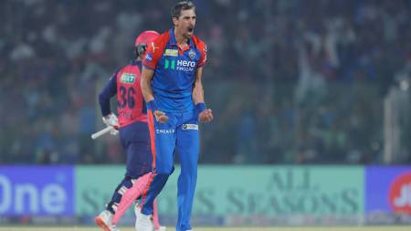 Reverse Swing Mitchell Starc IPL Saliva