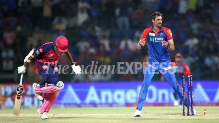 IPL 2025 DC RR Mitchell Starc