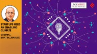 India’s global leadership aspirations in the tech arena hinged on low-end fruits. But today, technology and innovation are the biggest manifestations of power dominance. (Illustration: C R Sasikumar)
