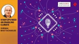 India’s global leadership aspirations in the tech arena hinged on low-end fruits. But today, technology and innovation are the biggest manifestations of power dominance. (Illustration: C R Sasikumar)