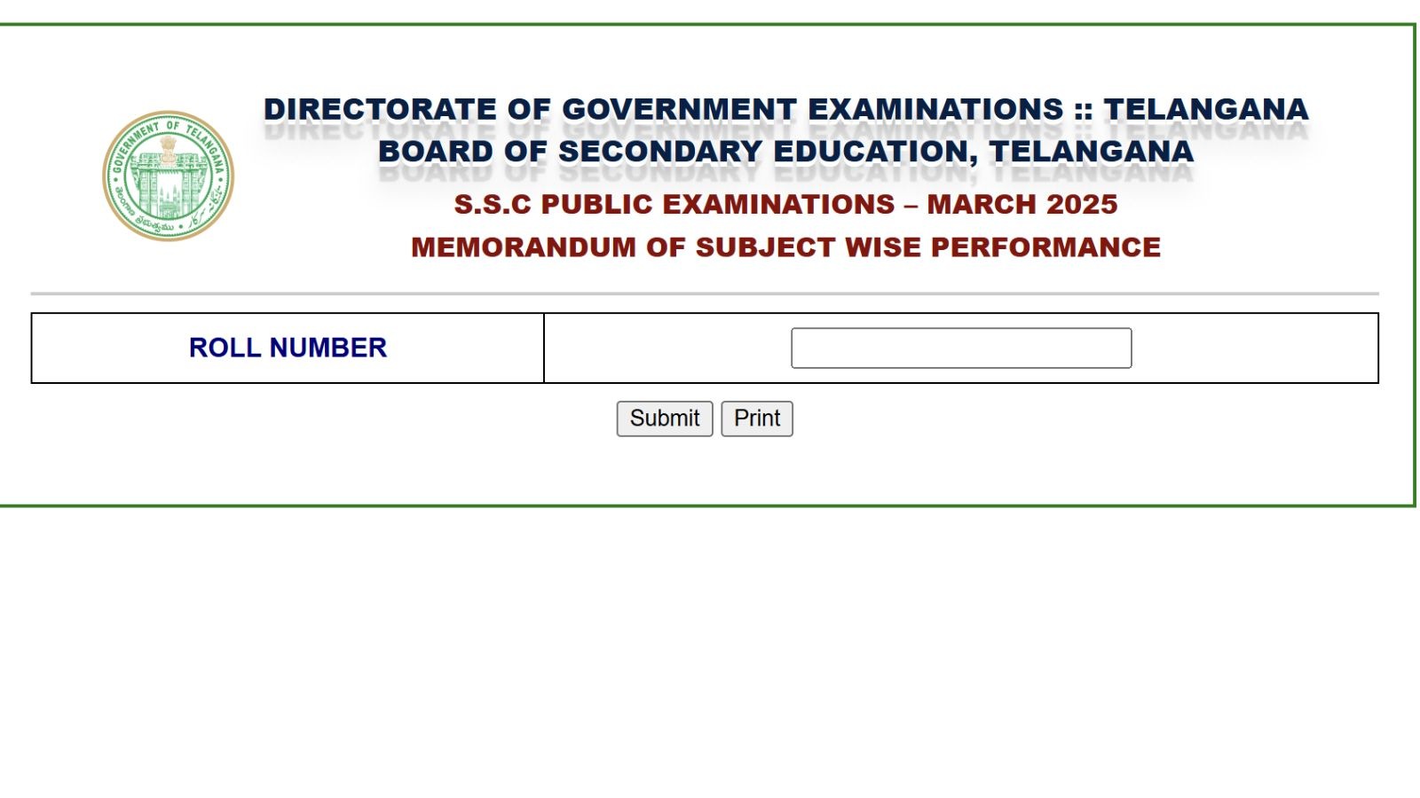 Telangana TS SSC 10th Results 2025 Declared; Check Websites