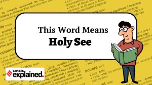 This Word Means: Holy See