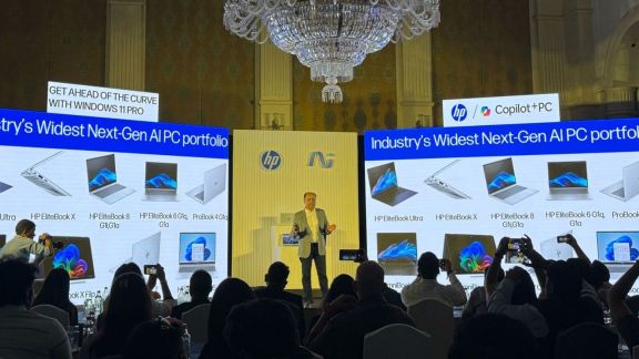 HP’s new range of EliteBooks, ProBooks and OmniBooks are equipped with AI features.