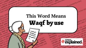 This Word Means: Waqf by use