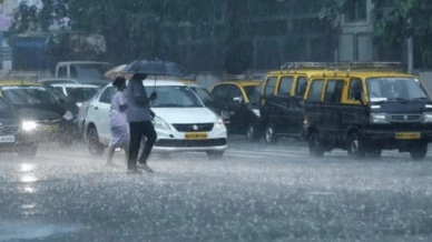 Thunderstorms hit Lucknow.
