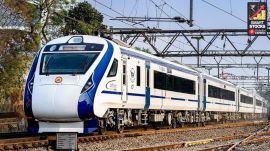Titagarh ft Titagarh The Union Budget 2025-26 allocated Rs 57,693 crore for rolling stock (wagons), which includes 200 new Vande Bharat sleeper trains, 100 Amrit Bharat trains, 50 Namo Bharat rapid rail trains, and 17,500 general non-AC coaches. (Express Photo)