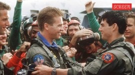 Val Kilmer and Tom Cruise.