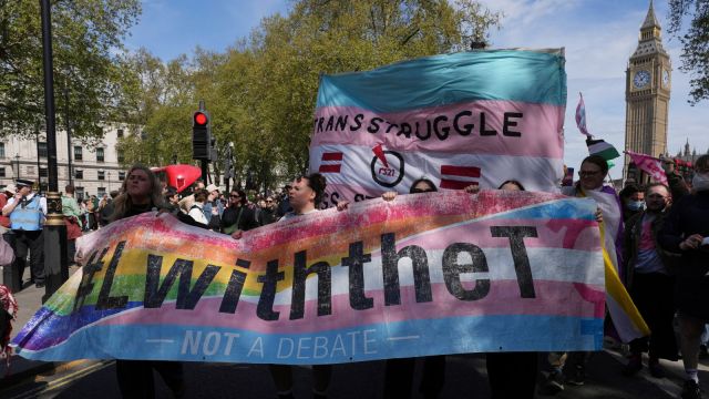 Britain Gender Protest