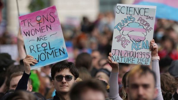 Britain Gender Protest