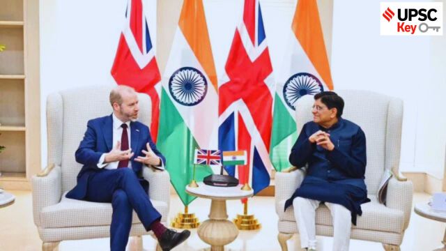 UPSC Key: India-UK Trade talks, Train to Kashmir and India-Bangladesh ties