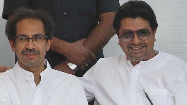 Shiv Sena (UBT) chief Uddhav Thackeray and MNS chief Raj Thackeray. (Express Archive/Pradeep Kocharekar)