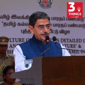 3 things the indian express RN Ravi heart attack medical care pegasus