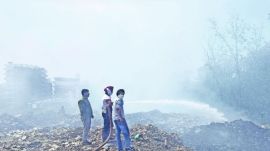 no title set Fire broke out