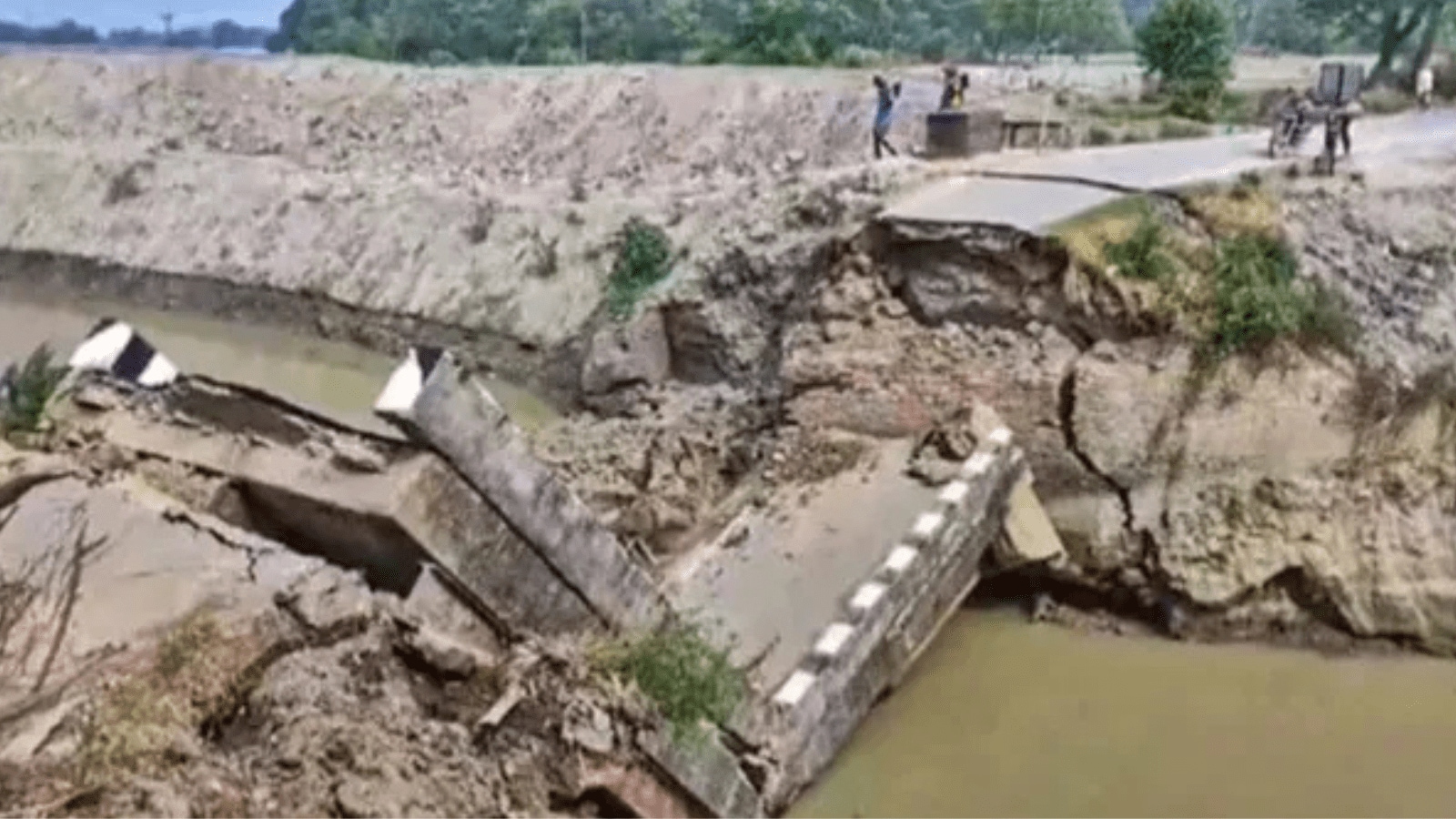 Bihar bridge collapse, indian express