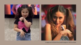 The video was posted on Instagram with Kareena Kapoor Khan tagged in the caption