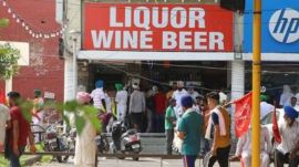 liquor vend auction, chandigarh news, indian express