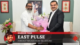 Gautam Adani met Hemant Soren at the Jharkhand CM's residence (Photo - X/Hemant Soren)