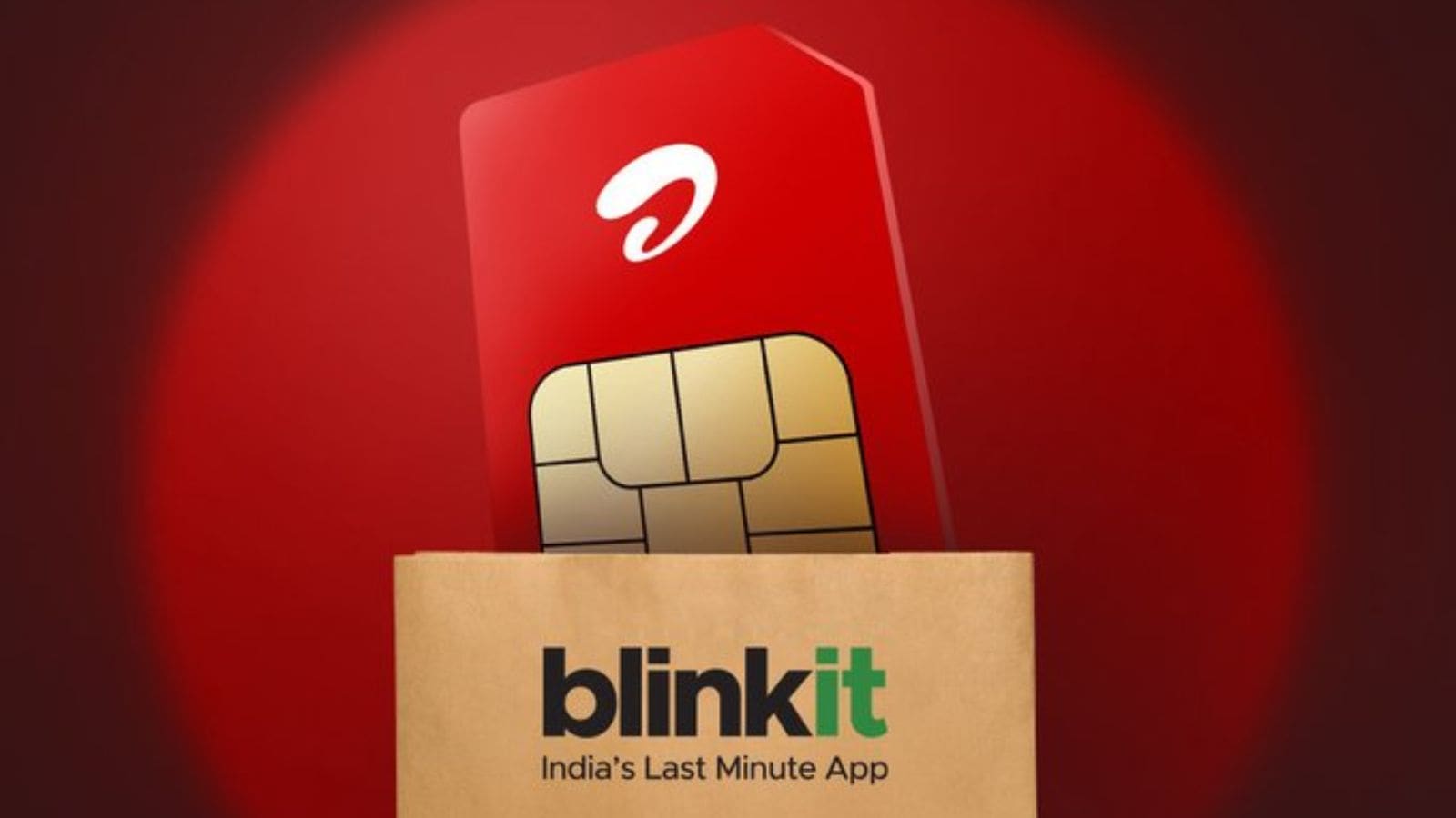 Airtel SIM cards are now available on Blinkit.