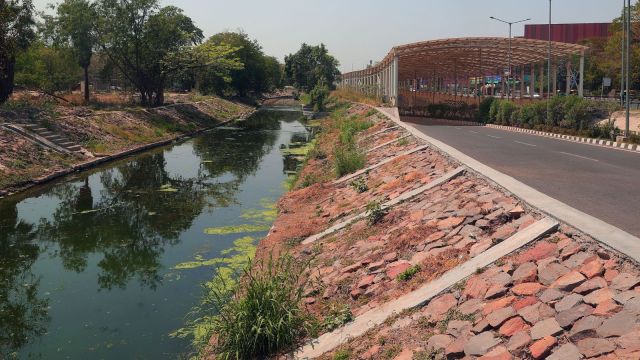 Bhairon Marg drain