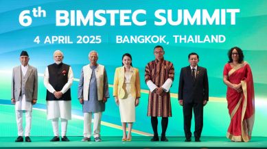BIMSTEC, BIMSTEC Summit, Narendra Modi, Modi BIMSTEC initiatives, BIMSTEC initiatives, UPI connecting payment mechanisms, UPI, energy links, trade in local currency, Indian express news, current affairs