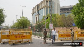 delhi security Tahawwur Rana, security tightened, delhi news, indian express