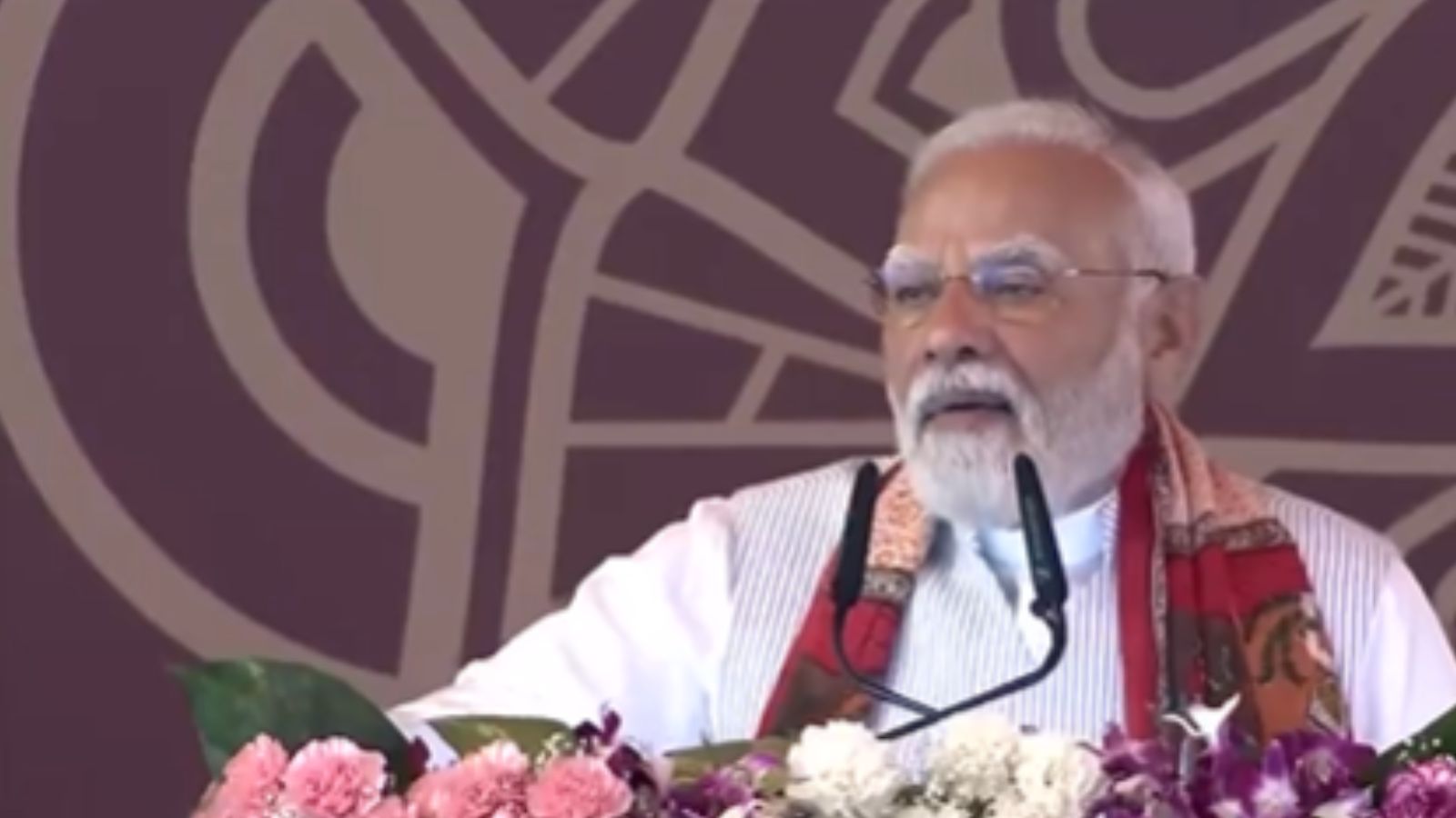 In his first visit after his third term as the prime minister began, he laid the foundation stone and inaugurate about 44 development projects worth over Rs 3,880 crore.