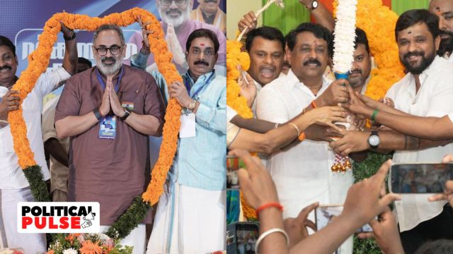 The BJP appointed Rajeev Chandrasekhar as the chief of the BJP Kerala unit, and replaced K Annamalai with the soft-spoken Nainar Nagrendran as head of the party in Tamil Nadu.