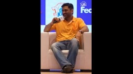 Chennai Super Kings captain Mahendra Singh Dhoni. (Screengrab from CSK X)