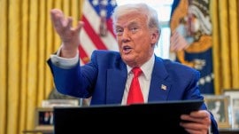 donald trump, indian express
