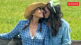 Elizabeth Hurley confirms romance with Billy Ray Cyrus in Easter kiss post