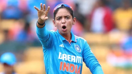 Harmanpreet Kaur will lead a revamped India squad in the Tri-Series in Sri Lanka. (BCCI)