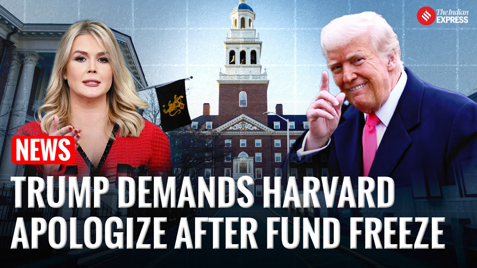 Trump calls on harvard to apologize amid federal funding freeze and tax ...
