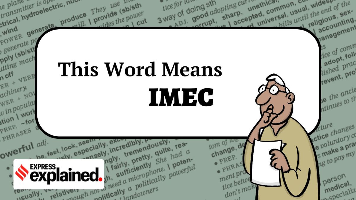 The IMEC is a landmark project announced during the G20 Leaders’ event in New Delhi in 2023.