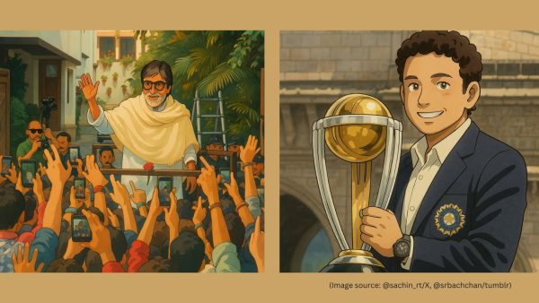 Indian celebrities from various fields are hopping onto the trend and sharing their Ghibli-fied images.