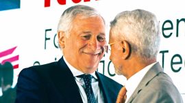 Antonio Tajani, Italian Deputy PM Antonio Tajani, S. Jaishankar, Italy, india italy ties, india italy relations, Indian express news, current affairs