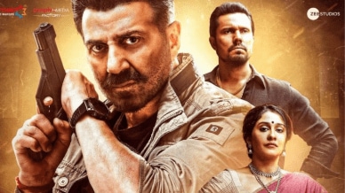 Sunny Deol and Randeep Hooda from the poster of 'Jaat' (File photo)