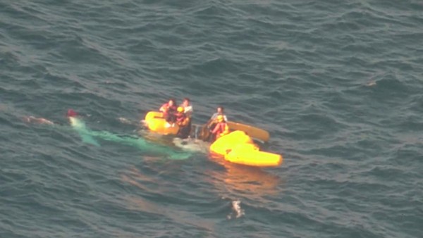 जापान हेलीकॉप्टर क्रैश