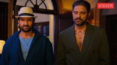 Saif Ali Khan and Jaideep Ahlawat in Jewel Thief