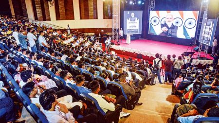 Narendra Modi, job opportunities, job growth, job creation, government jobs, employment rate, employment growth, Indian express news, current affairs