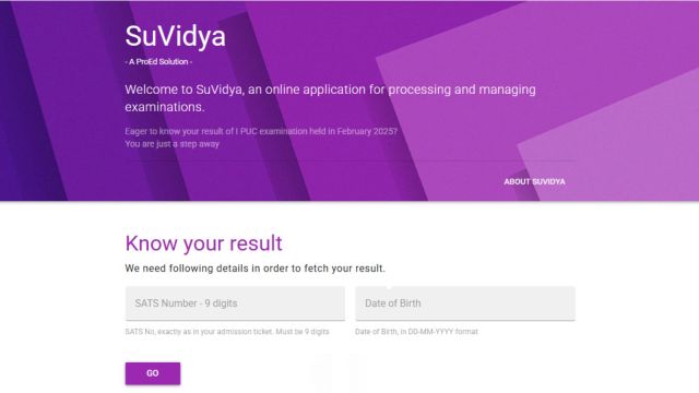 Karnataka 1st Year PUC Results 2025: Website to check scorecards