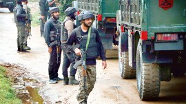 Bandipora encounter, Bandipora district encounter, Hizbul Mujahideen militant, militant, Bandipora, Bandipora district, Indian express news, current affairs
